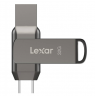 Lexar 2-in-1 Flash Drive | JumpDrive Dual Drive D400 | 32 GB | USB 3.1 | Grey