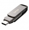 Lexar 2-in-1 Flash Drive | JumpDrive Dual Drive D400 | 32 GB | USB 3.1 | Grey
