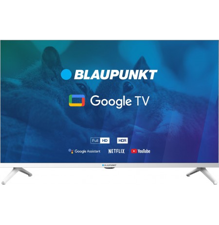 TV 32" Blaupunkt 32FBG5010S Full HD DLED, GoogleTV, Dolby Digital Plus, WiFi 2,4-5GHz, BT, white