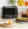 Petra PT5573BLKVDE Oscuro 2 slice toaster
