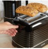 Petra PT5573BLKVDE Oscuro 2 slice toaster