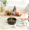 Petra PT5612BGRYVDE Hand blender blue grey/soft gold