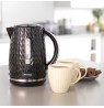 Petra PT3864BLKVDEEU10 Chevron Jug Kettle black