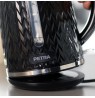 Petra PT3864BLKVDEEU10 Chevron Jug Kettle black