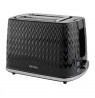 Petra PT3860BLKVDEEU10 Chevron 2 Slice toaster