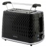 Petra PT3860BLKVDEEU10 Chevron 2 Slice toaster
