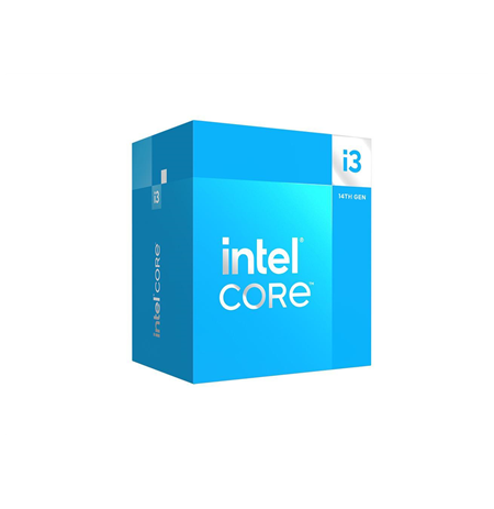 Intel | i3-14100 | FCLGA1700 | Processor threads 8 | Intel Core i3 | Processor cores 4