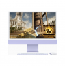 Apple iMac 24” 4.5K Retina, Apple  M3 8C CPU, 10C GPU/8GB/512GB SSD/Pink/INT Apple