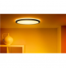 WiZ | Smart WiFi SuperSlim Ceiling 545mm, Black | 32 W | 2200-6500 K (RGB)