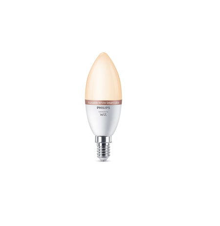 WiZ | Philips Smart WiFi Candle C37, 3pcs pack | E14 | 4.9 W | Tunable White
