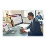 Premier Multi-Device Keyboard and Mouse | KM7321W | Wireless | Ukrainian | Titanium Gray | 2.4 GHz, Bluetooth 5.0