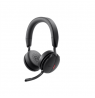 Dell | Pro On-Ear Headset | WL5024 | Built-in microphone | Wireless | ANC | Black