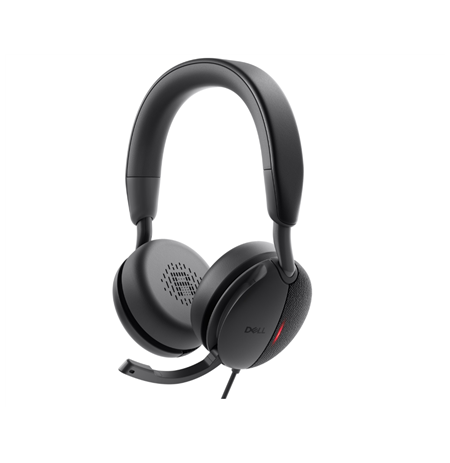 Dell Pro Wired On-Ear Headset WH5024 Built-in microphone ANC USB Type-A Black