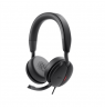 Dell | Pro Wired On-Ear Headset | WH5024 | Built-in microphone | USB Type-A | Black | ANC