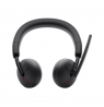 Dell | On-Ear Headset | WL3024 | Built-in microphone | Wireless | Black