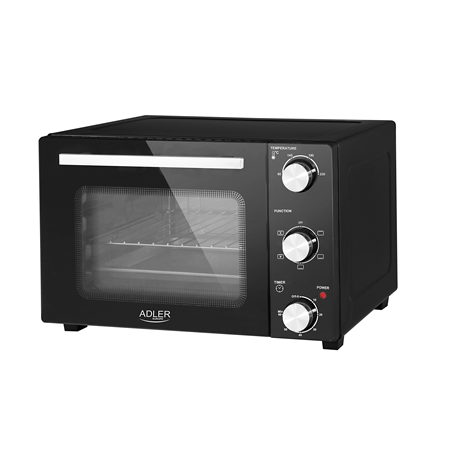 Adler Electric Oven | AD 6024 | 22 L | 1300 W | Black