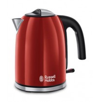 Russell Hobbs 20412-70 electric kettle Black, Red, Stainless steel