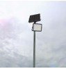 Solar LED projector V-TAC 15W Remote, AUTO, Timer, IP65 Black VT-120W 4000K 1200lm