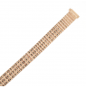 Metalinė tampoma laikrodžio apyrankė M-RoseGold-090-LADY