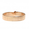Metalinė tampoma laikrodžio apyrankė M-RoseGold-106-LADY