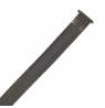 Metalinė tampoma laikrodžio apyrankė M-BLACK-107-MEN