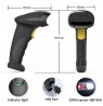 Qoltec 50853 Laser barcode scanner 1D | 2D | Black