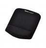 Fellowes | Mouse pad with wrist support PlushTouch | Mouse pad with wrist pillow | 238 x 184 x 25.4 mm | Black