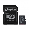 Kingston | UHS-I | 64 GB | microSDHC/SDXC Industrial Card | Flash memory class Class 10, UHS-I, U3, V30, A1 | SD Adapter