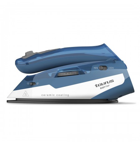 Taurus EasyTrip Dry and Steam iron Ceramic soleplate 1000 W Blue, White
