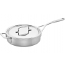 DEMEYERE 5-PLUS Sauté frying pan with 2 handles and lid, 40850-854-0 - 28 CM