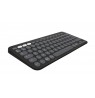 Logitech Pebble Keys 2 K380s Belaidė klaviatūra, RF Wireless + Bluetooth, US INT, Tonal Graphite