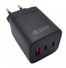 Kroviklis EXTRA DIGITAL GaN 2x USB Type-C, USB Type-A: 65W, PPS