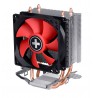 Xilence A402 Processor Cooler 9.2 cm Black, Red, Silver