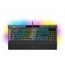 Corsair K100 RGB Gaming Keyboard, Corsair OPX, RGB LED - Black