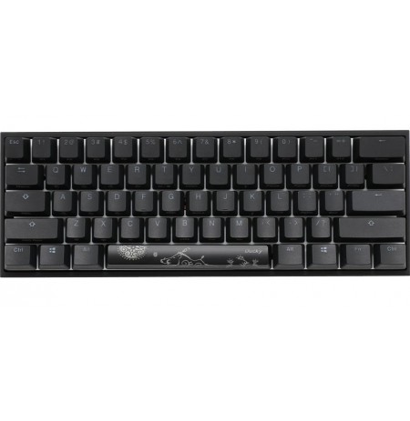 Ducky Mecha Mini Gaming Keyboard, MX-Blue, RGB-LED - Black