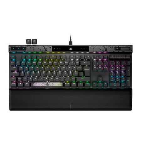 Corsair | MGX Switch | K70 MAX RGB | Gaming keyboard | Gaming Keyboard | RGB LED light | NA | Wired | Black |