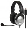 Koss | SB45 USB | Gaming headphones | Wired | On-Ear | Microphone | Noise canceling | Silver/Black