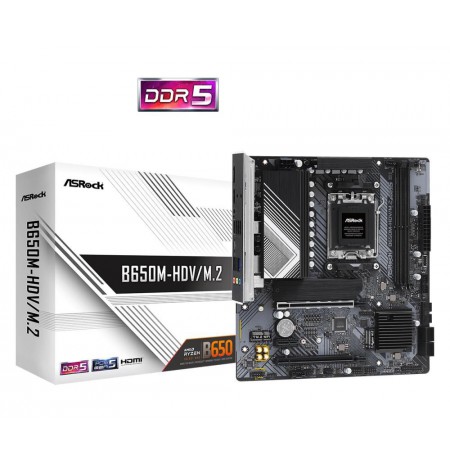 Asrock AM5 B650M-HDV/M.2 uATX