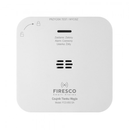 Anglies monoksido detektorius Firesco FCO 850 SA