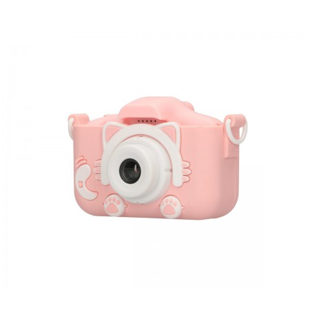 Extralink Kids Camera H27 Single Pink | Digital Camera | 1080P 30fps, 2.0" display