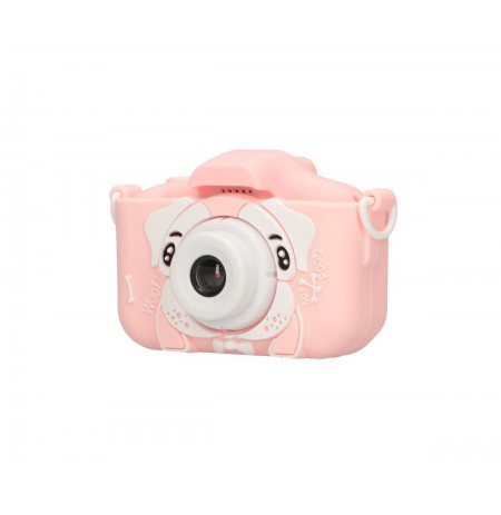 Extralink Kids Camera H28 Dual Pink | Digital Camera | 1080P 30fps, 2.0" display