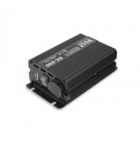 DC/DC converter 24/12V DC 200 CIGARETTE LIGHTER + USB