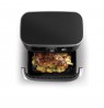 Ninja AF500EU fryer Double 10.4 L Stand-alone 2470 W Hot air fryer Black, Stainless steel