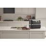 Ninja AF500EU fryer Double 10.4 L Stand-alone 2470 W Hot air fryer Black, Stainless steel
