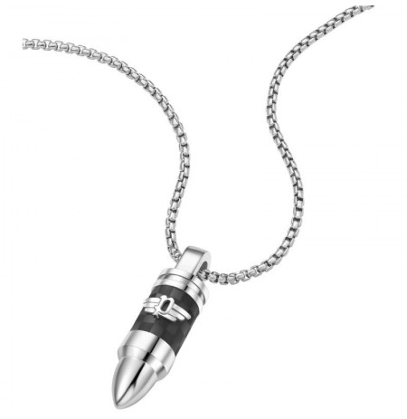 Police Bullet Necklace  For Men PEAGN0034102