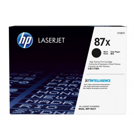 HP 87X High Yield Black Original LaserJet Toner Cartridge