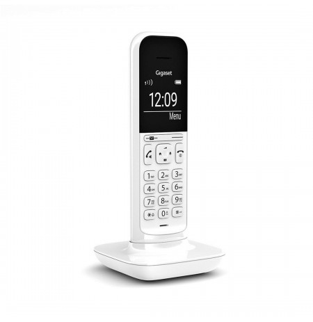 Gigaset laidinis telefonas su bevieliu rageliu CL390 White