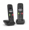 Gigaset laidinis telefonas su bevieliu rageliu E290 Duo Black