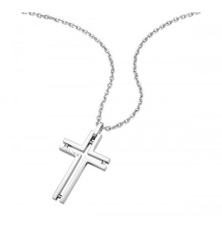 Police Framed Necklace  For Men PEAGN0005305