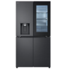 LG InstaView GMG960EVJE side-by-side refrigerator Freestanding 638 L Black